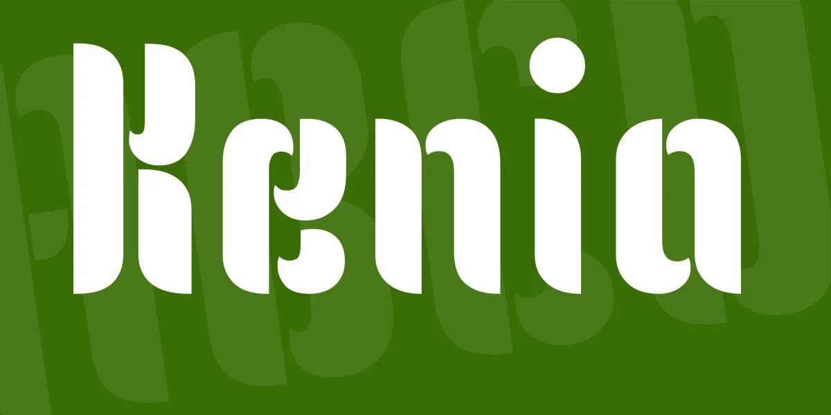 Kenia Font
