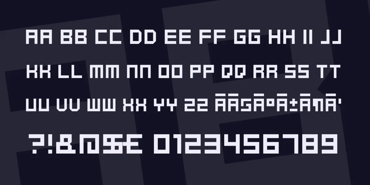 Kenney Future Font Family preview 5