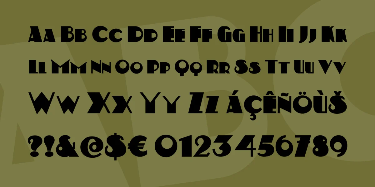Kerfuffle NF Font preview 2