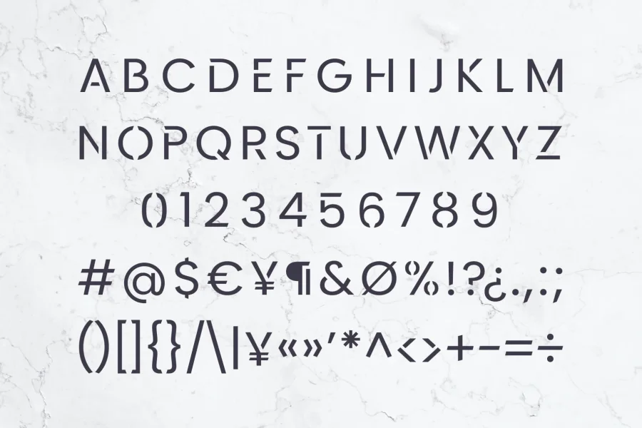 Kerox-NonCommercial Font preview 2
