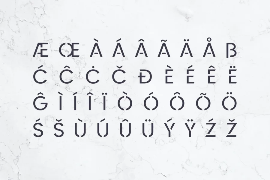 Kerox-NonCommercial Font preview 3