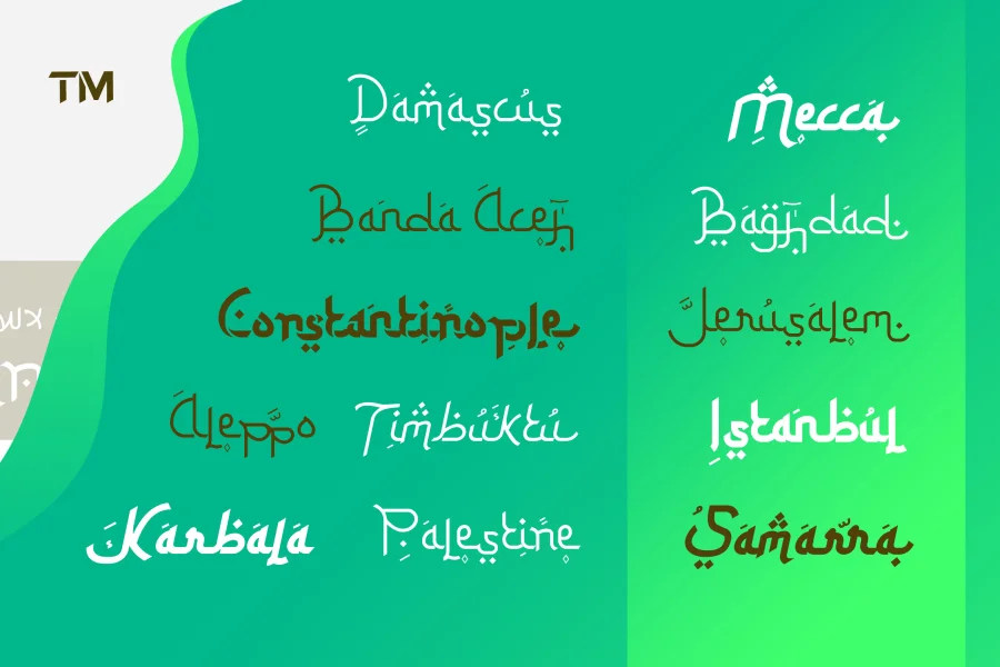 Ketupat Font Family preview 3