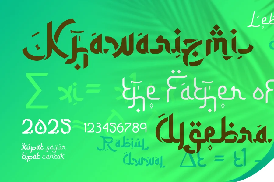 Ketupat Font Family preview 4