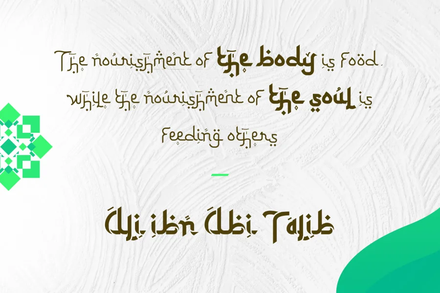 Ketupat Font Family preview 5