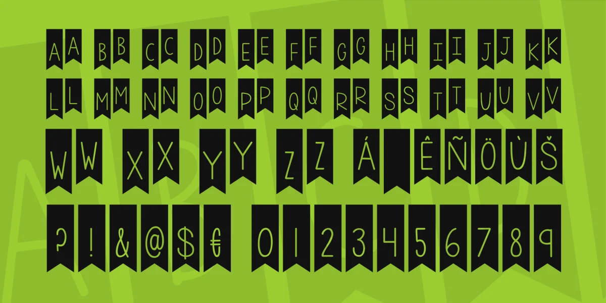 KG A Little Swag Font preview 3