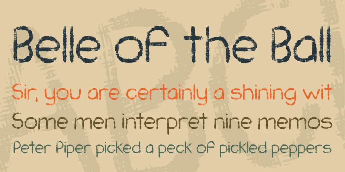 KG Chasing Pavements Font preview 2