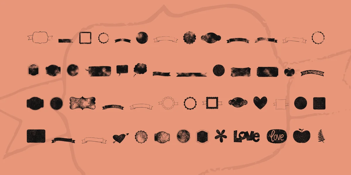 KG Flavor And Frames Seven Font