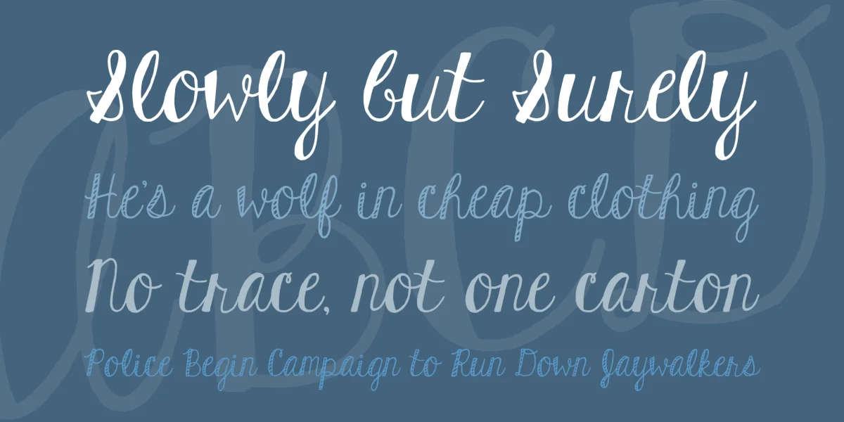 KG Hard Candy Font Family preview 2