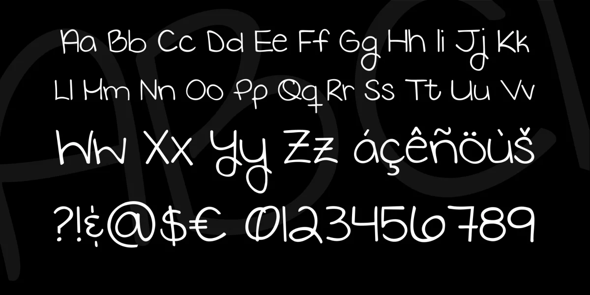 KG Keep Your Head Up Font preview 4
