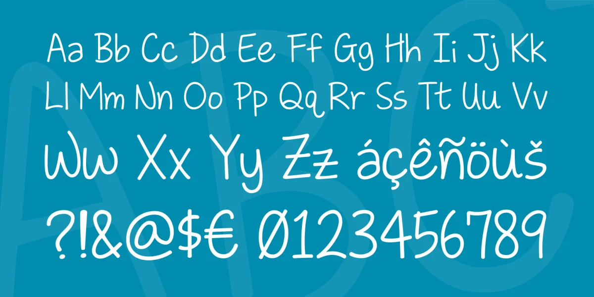 KG Love Somebody Font preview 3