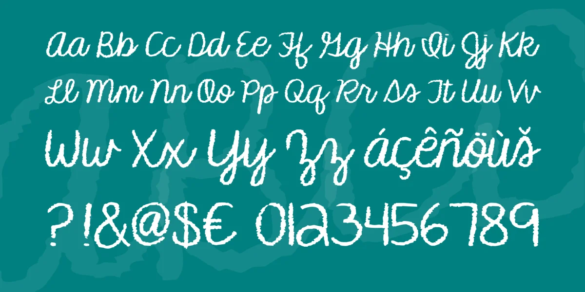 KG Makes You Stronger Font preview 4
