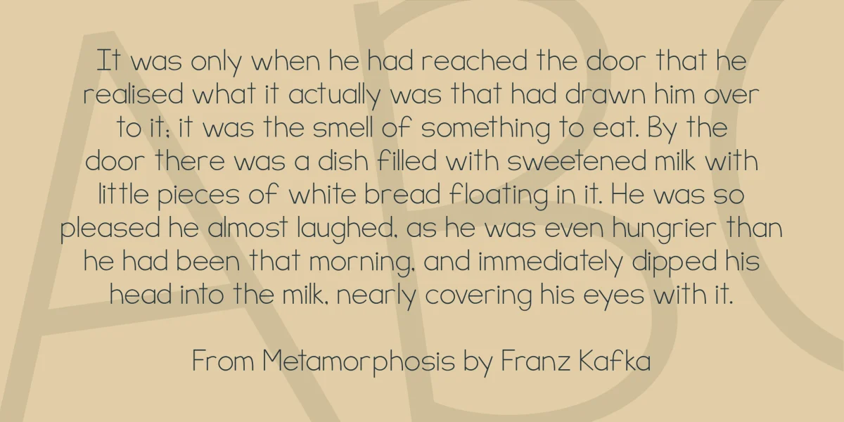 KG Part of Me Font preview 3