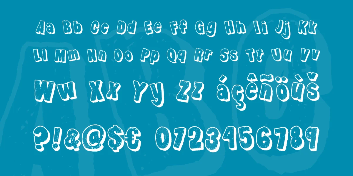KG Party on the Rooftop Font preview 2