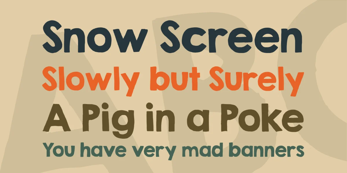 KG Second Chances Font Family preview 2