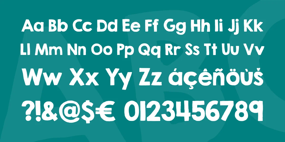 KG Second Chances Font Family preview 4
