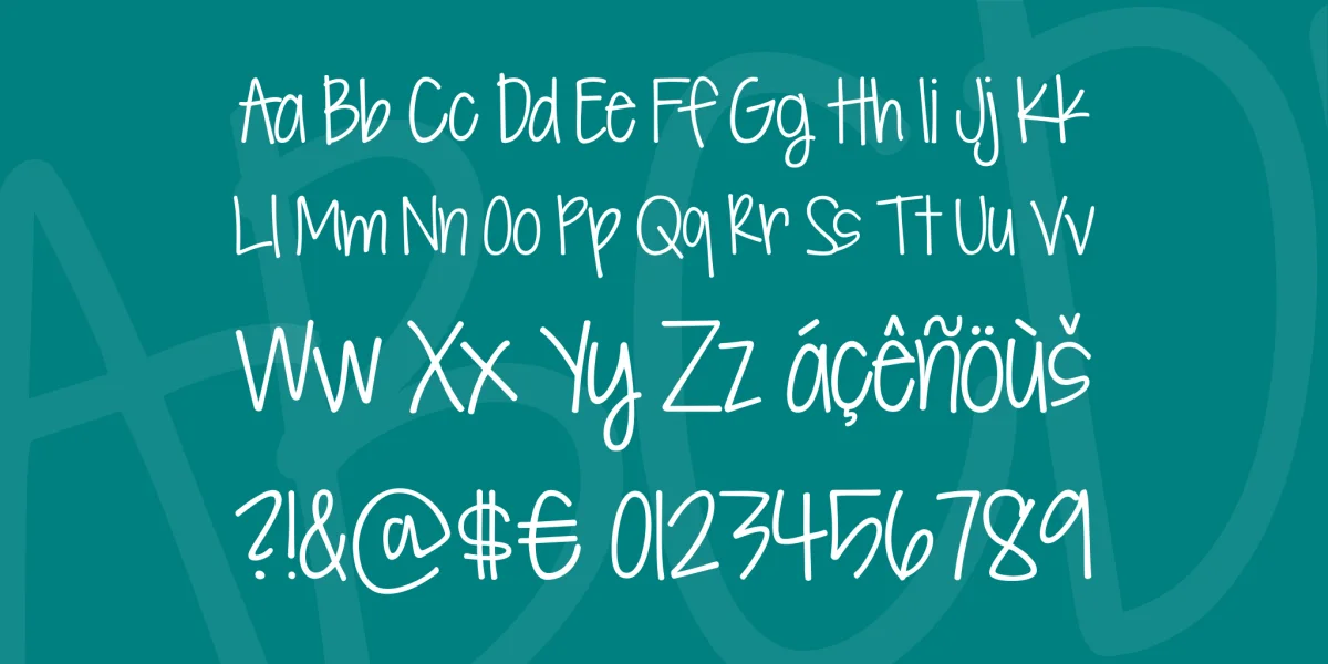 KG Seven Sixteen Font preview 4