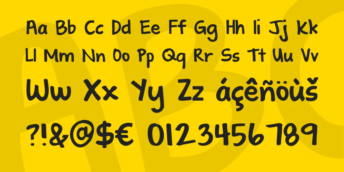 KG Shadow of the Day Font preview 4
