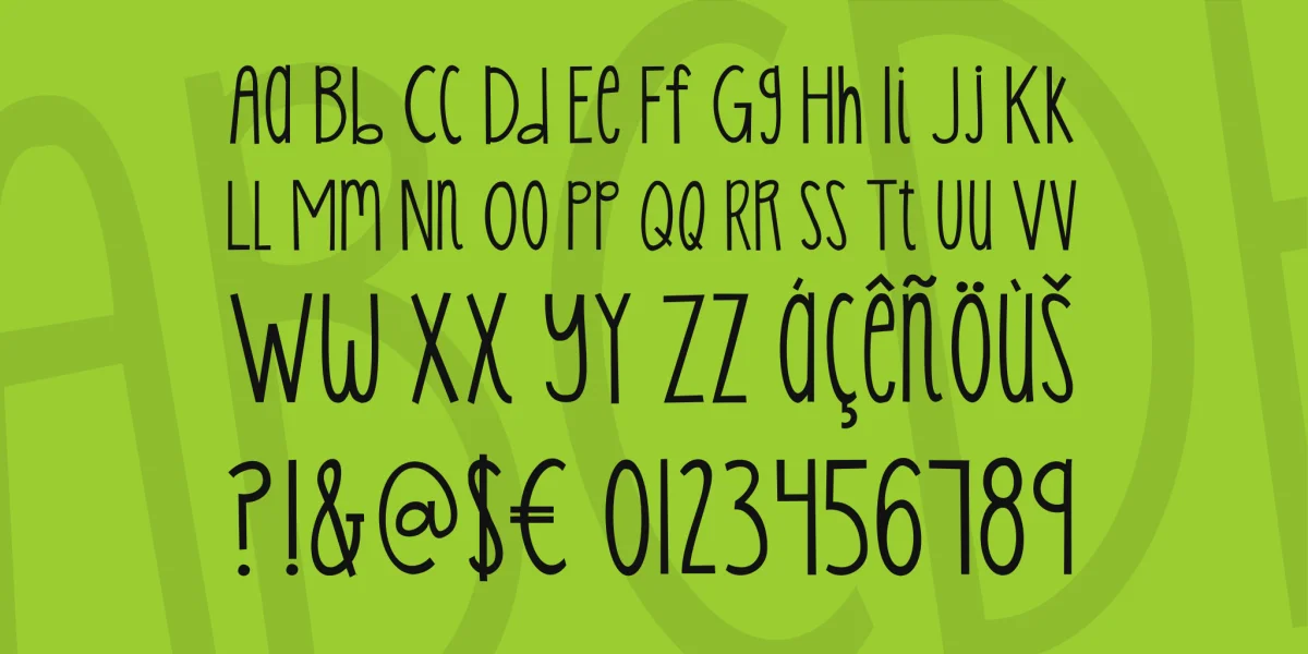 KG Skinny Latte Font preview 3