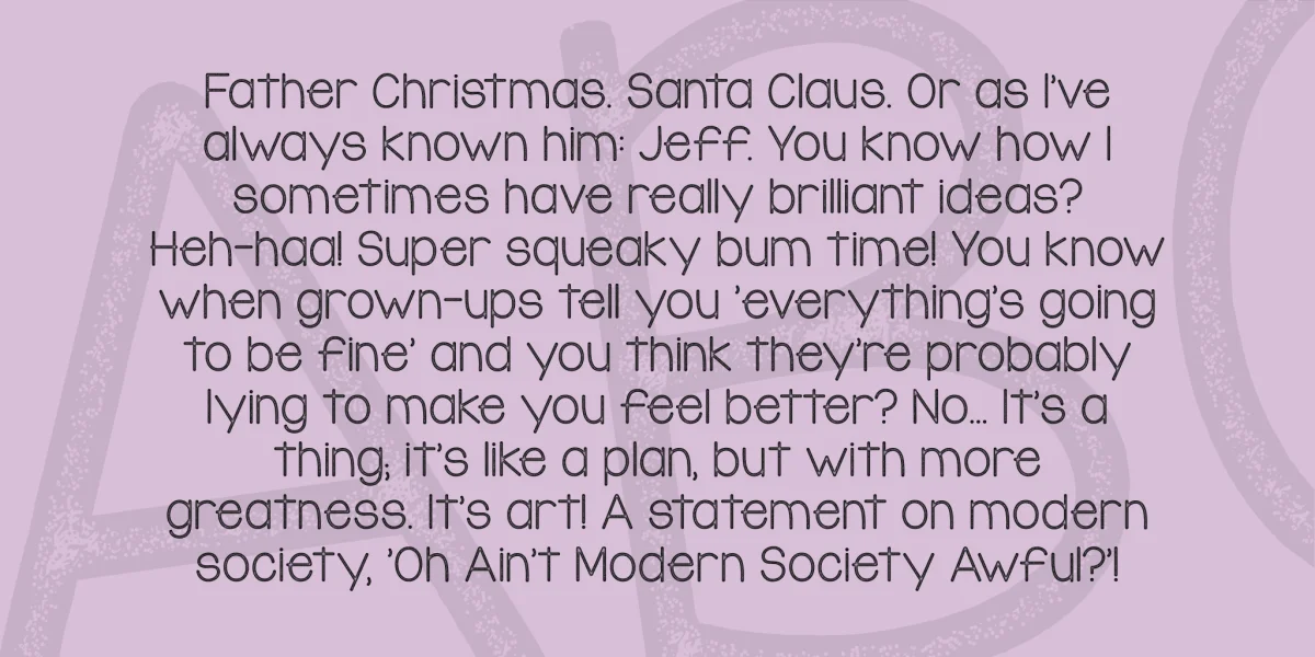 KG Something to Believe In Font preview 3