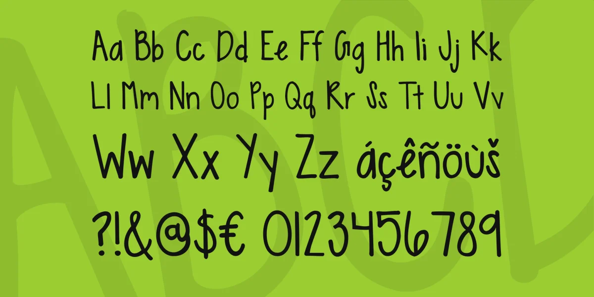 KG Sweet N Sassy Font preview 4