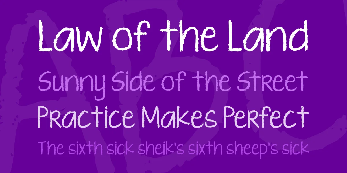KG Ten Thousand Reasons Font Family preview 2