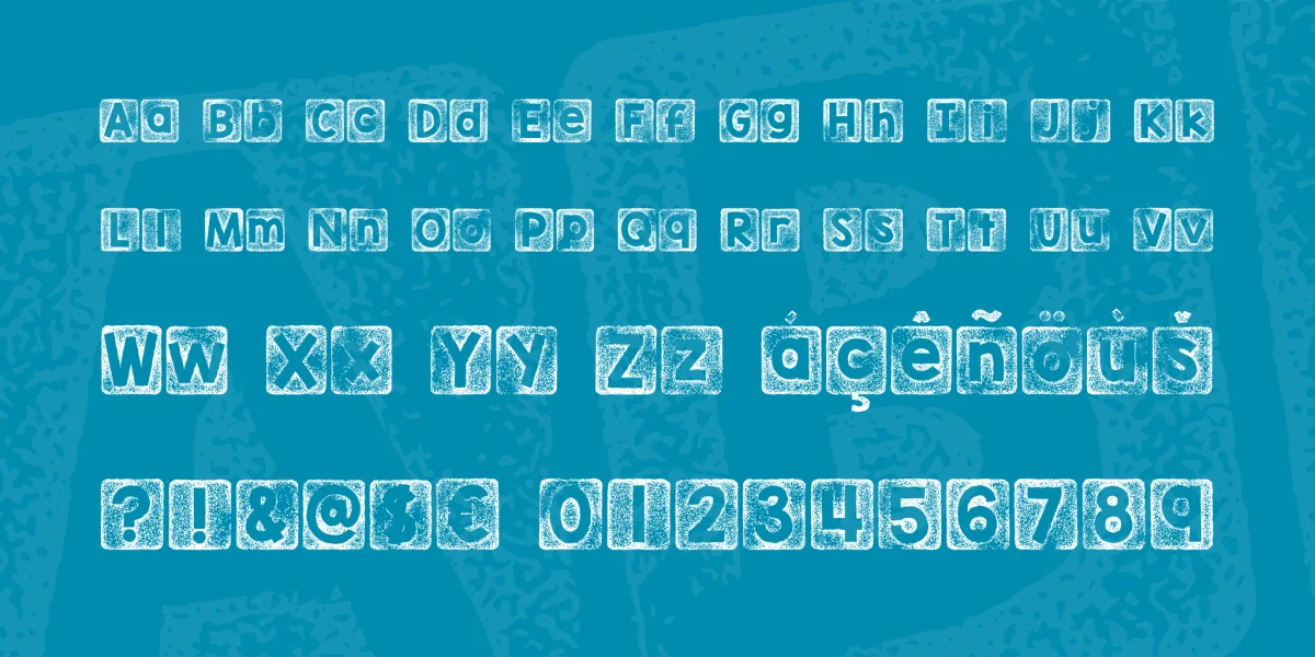 KG Thank You Stamp Font preview 3