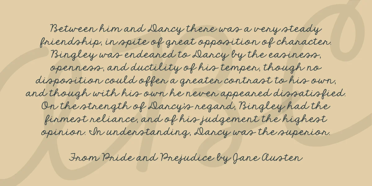 KG The Fighter Font preview 3