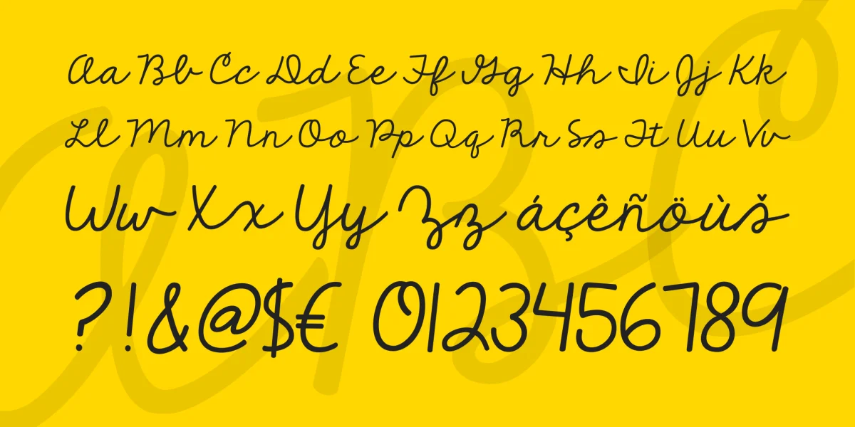 KG The Fighter Font preview 4