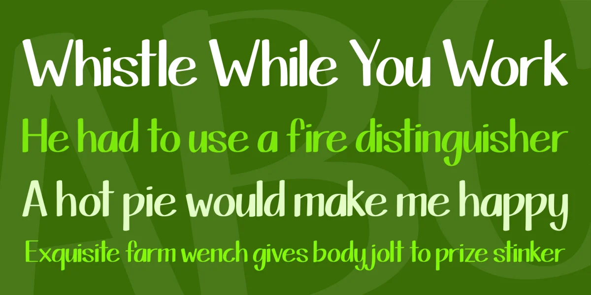 KG This Is Not Goodbye Font preview 2