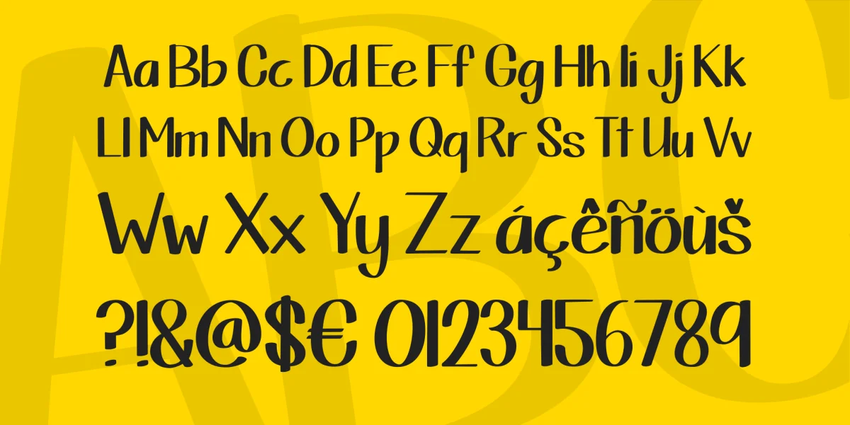 KG This Is Not Goodbye Font preview 3