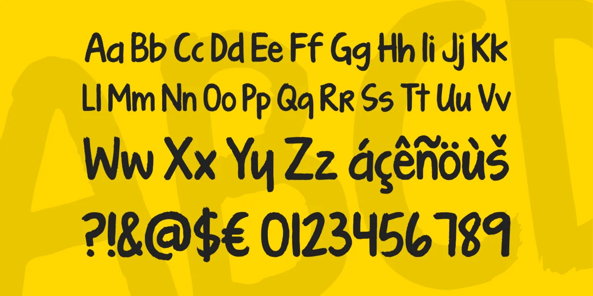 KG Turning Tables Font preview 4