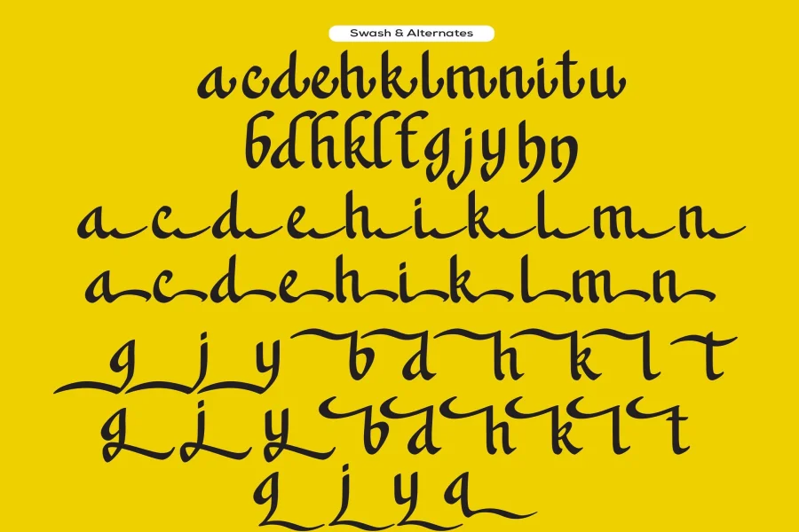 Khanaya FREE Font preview 10