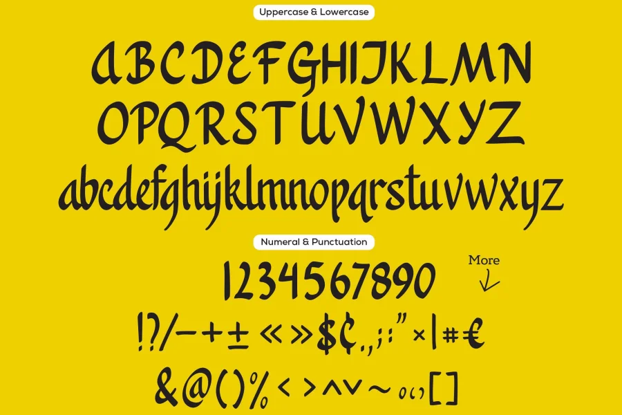 Khanaya FREE Font preview 9