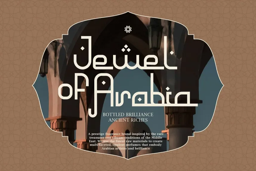 Khangiral – Monolinear Arabic Font preview 4