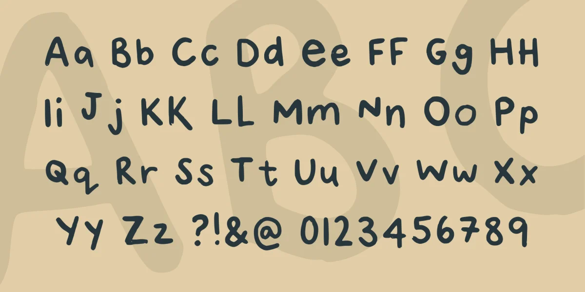 Kids Corner Font preview 4