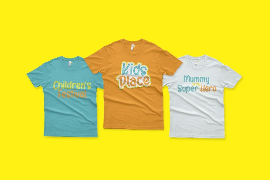 Kids Place Font preview 5