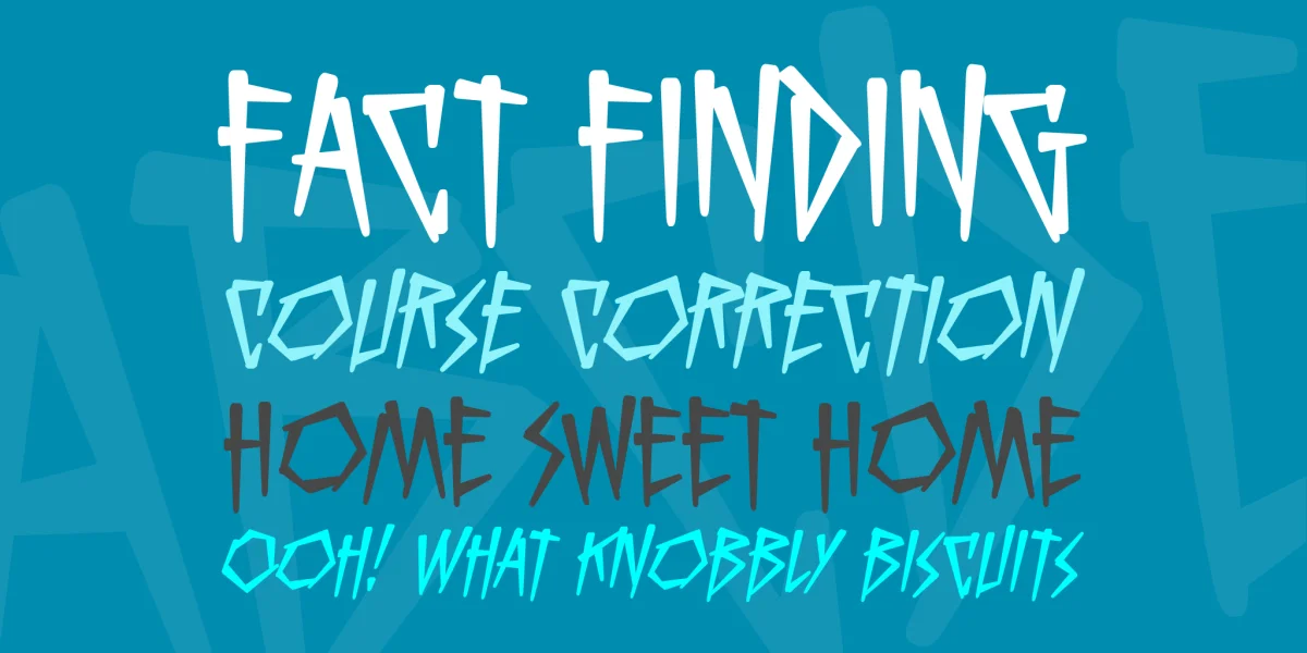 KillCrazy BB Font Family preview 2