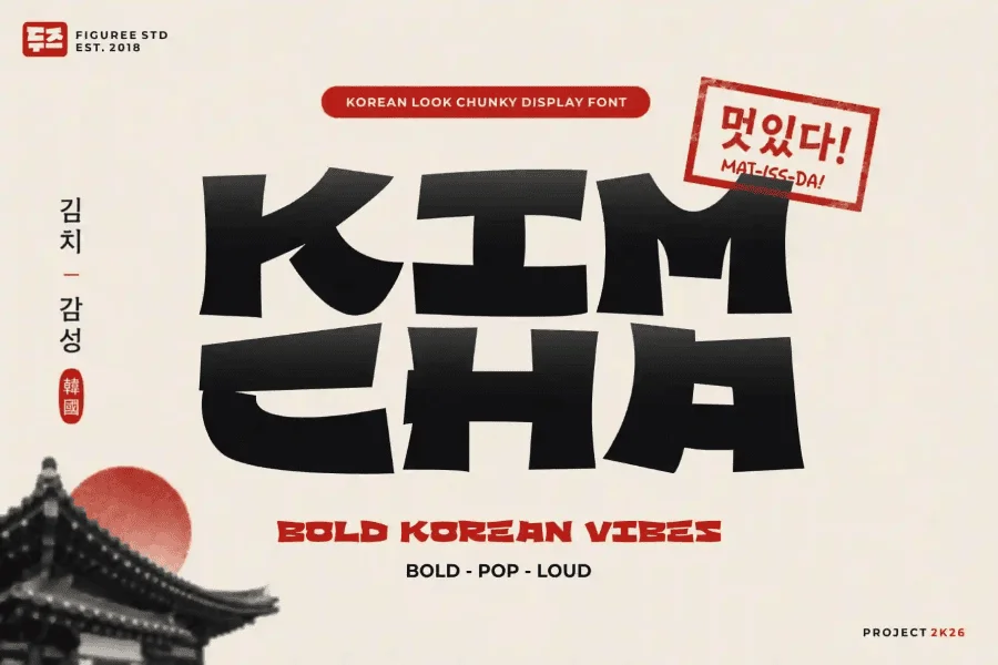Kimcha Demo Font
