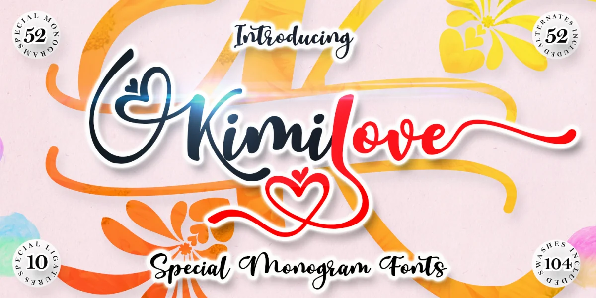 Kimilove Font Family