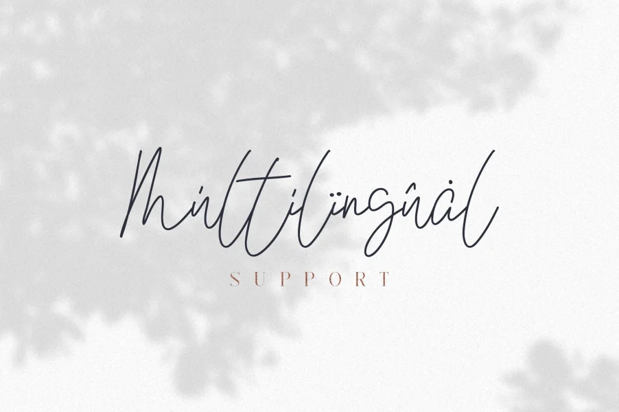 KindelScript Font preview 9