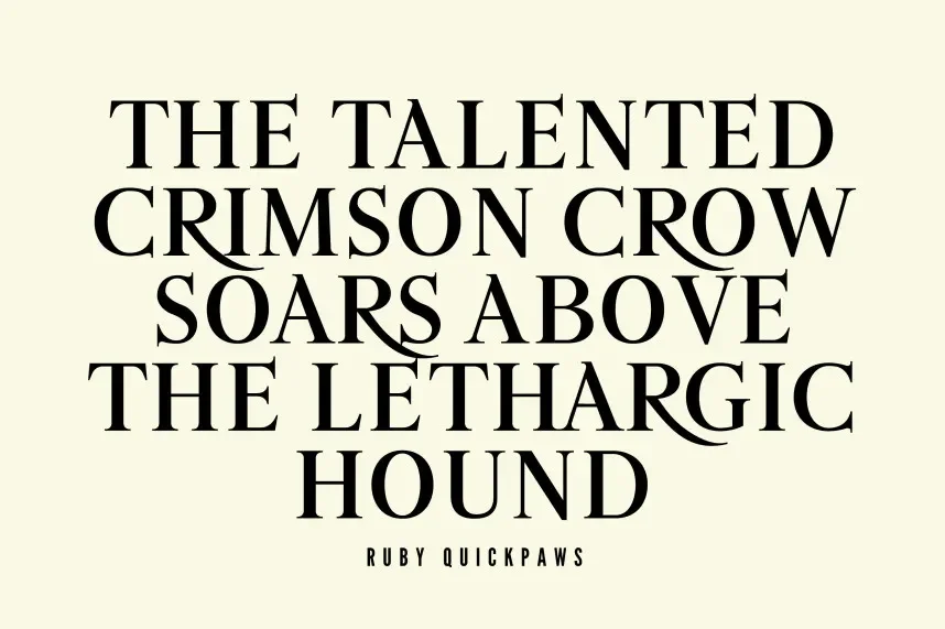 Kindred Font preview 5