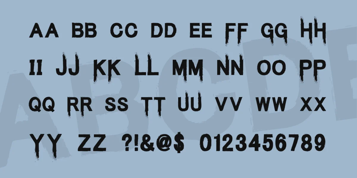 Kings Butcher Font preview 3