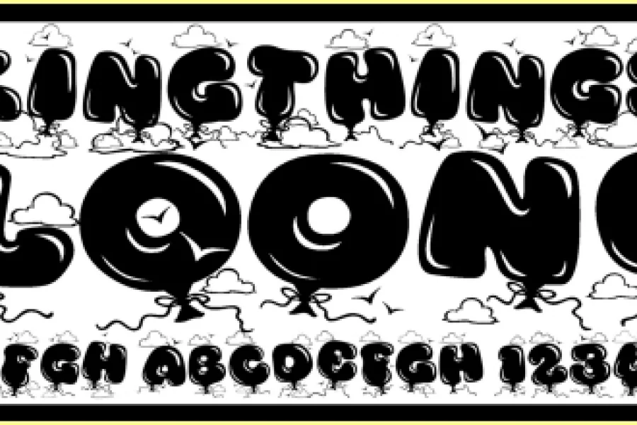 Kingthings Bloone! Font