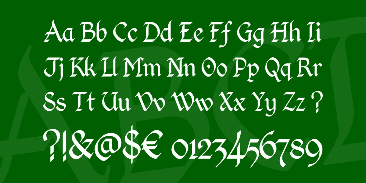 Kingthings Calligraphica Font Family preview 4