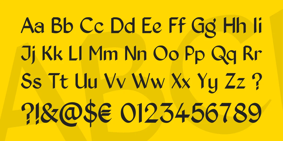 Kingthings Exeter Font preview 4