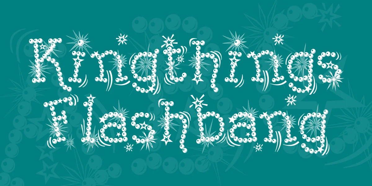 Kingthings Flashbang Font