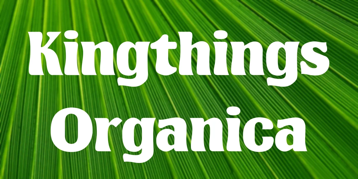Kingthings Organica Font