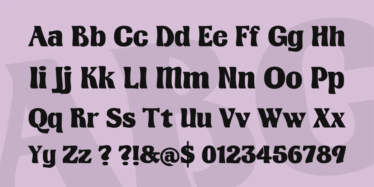 Kingthings Organica Font preview 3