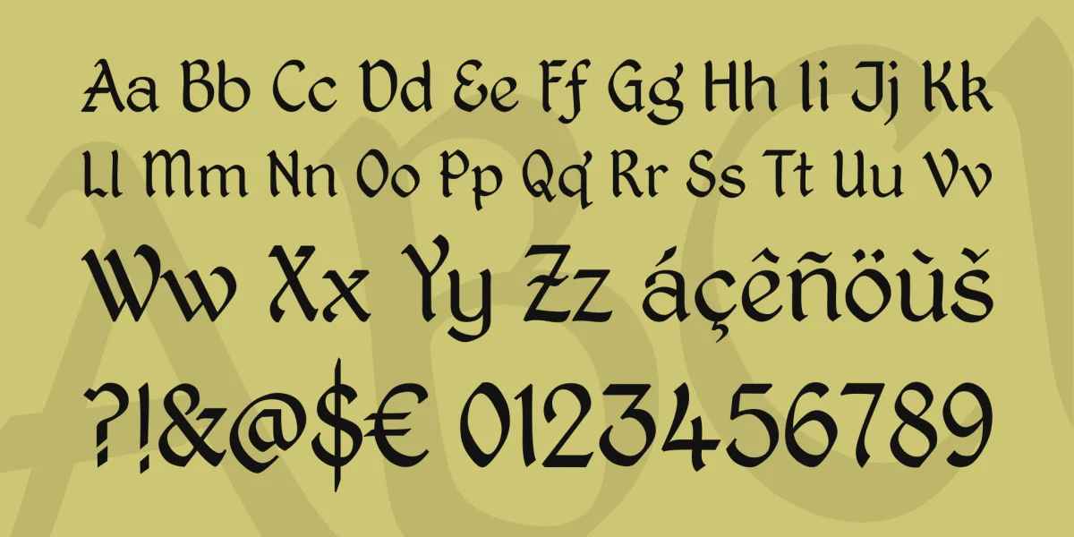 Kingthings Petrock Font Family preview 4