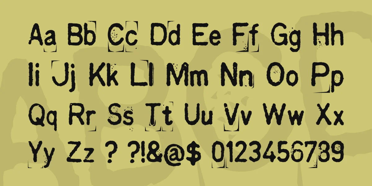 Kingthings Printingkit Font preview 3
